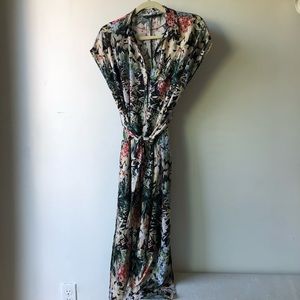 Zara Summer Wrap/Maxi Dress